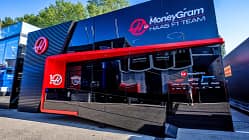 Haas - Formel 1 -Motorhome 2025