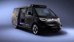 VW ID. Buzz AD Moia Robotaxi autonomes Shuttle
