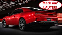 Dodge Charger Daytona EV Schriftzug eingeklinkt