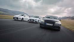 Audi RS3, Hyundai i30 N Performance, Toyota GR Yaris