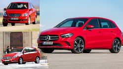 Mercedes B-Klasse Generationenvergleich