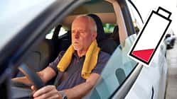 06/2025 Klimaanlage Elektroauto Hitze Stau Schwitzen