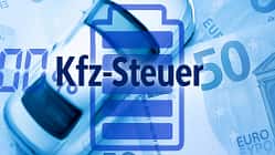 Auto Geld Batterie Steuer