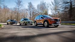 Ford Kuga, Nissan X-Trail und Honda CR-V