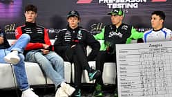 Collage F1-Rookies 2025 + Zeugnis