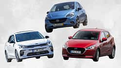 Opel Corsa, Kia Rio und Mazda 2