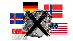 Verbrenner-Aus in verschiedenen Ländern Verbrenner-Aus in verschiedenen Ländern