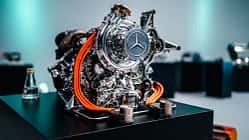 Mercedes F1-Motor - Innenleben - Hybrid-Motor - 2024
