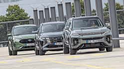 Ford Kuga, KGM Actyon, Hyundai Tucson