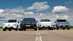 BMW iX, Kia EV9, Volvo EX90, Polestar 3