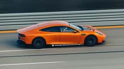 Mercedes-AMG Concept GT XX bei Rekordfahrt in Nardò