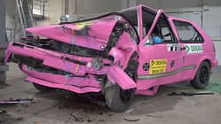 VW Golf II Crashtest Dekra (2025)