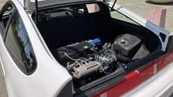 Honda CRX mit Heckmotor-Umbau