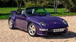 10/2025, Porsche, 911, 993, Turbo, Cabriolet, Sportwagen, Auktion, Porsche 911 (993) Turbo Cabriolet (1995) 1 of 14 Amaranth Violet