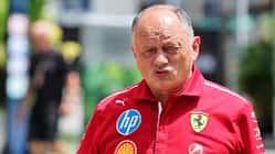 Frederic Vasseur - Ferrari - Formel 1 - GP Singapur 2025 Frederic Vasseur - Ferrari - Formel 1 - GP Singapur 2025