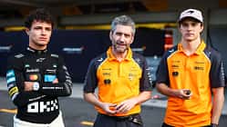 Norris, Stella & Piastri - McLaren - GP Mexiko 2025 - Mexiko-Stadt - Formel 1 Norris, Stella & Piastri - McLaren - GP Mexiko 2025 - Mexiko-Stadt - Formel 1