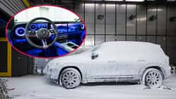 Mercedes GLB Klimakammer Innenraum Prototyp