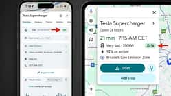 Tesla Supercharger Google Maps