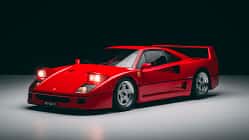 11/2025, Ferrari, F40, Sportwagen, Youngtimer, Auktion, Alain Prost, Rosso Corsa Ferrari F40 (1990) Ex Alain Prost ZFFGJ34B000083249