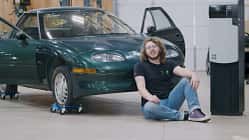 GM EV1, Restauration, Straßenzulassung, Declan Kavanaugh, Electrek Garage, 11/2025 Restauration GM EV1 durch Declan Kavanaugh