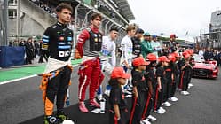 Lando Norris - Grid - Hymne - GP Brasilien 2025 Lando Norris - Grid - Hymne - GP Brasilien 2025
