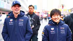 Max Verstappen - Yuki Tsunoda - Red Bull - GP Las Vegas 2025 - Las Vegas - Formel 1 Max Verstappen - Yuki Tsunoda - Red Bull - GP Las Vegas 2025 - Las Vegas - Formel 1