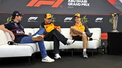 Oscar Piastri - Lando Norris - Max Verstappen - GP Abu Dhabi 2025 Oscar Piastri - Lando Norris - Max Verstappen - GP Abu Dhabi 2025