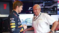 Helmut Marko & Max Verstappen - Red Bull - GP Abu Dhabi 2025 Helmut Marko & Max Verstappen - Red Bull - GP Abu Dhabi 2025