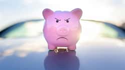 Autokosten Sparschwein
