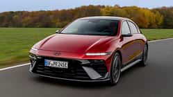 Hyundai Ioniq 6 Facelift N-Line (2026) Fahraufnahme