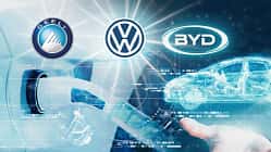 E-Auto Innovationen Geely VW BYD