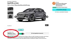 Audi Q4 e-tron Leasing 189 Euro Audi Q4 e-tron Leasing 189 Euro