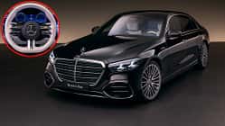 Mercedes S-Klasse W 223 Facelift eingeklinkt Lenkrad