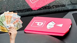 Pinke Parkscheibe verboten