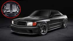 Renntech Mercedes SEC V12 Widebody Sledgehammer Restomod-Umbau