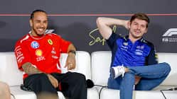 Max Verstappen & Lewis Hamilton  - F1-Test - Bahrain 2026