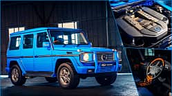 Mercedes G55 Babyblau