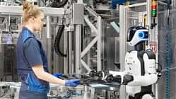 BMW Produktion, Humanoide Roboter, Künstliche Intelligenz, KI, AI, Physical AI, Hexagon, Aeon, 03/2026 Humanoider Roboter Hexagon Aeon in BMW-Produktion.