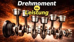 Was ist Drehmoment, was ist Leistung.