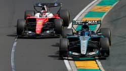 George Russell vs. Charles Leclerc - Mercedes vs. Ferrari - GP Australien 2026