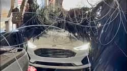 03/2026 Waschanlage Draht Unfall