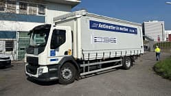 Volvo Fl transportiert erstmals Antimaterie im CERN