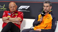 Andrea Stella & Frederic Vasseur - Formel 1 - 2025 Andrea Stella & Frederic Vasseur - Formel 1 - 2025