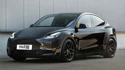Tesla Model Y mit H&R Gewindefedern