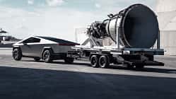 Tesla Cybertruck von SpaceX