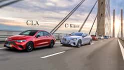 Mercedes CLA vs. C-Klasse