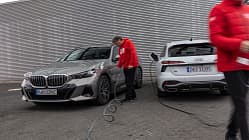 Audi A6 Avant e-Hybrid, BMW 530e Touring, VT, ams0926 Audi A6 Avant e-Hybrid, BMW 530e Touring