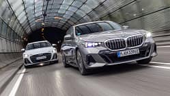 Audi A6 Avant e-Hybrid, BMW 530e Touring