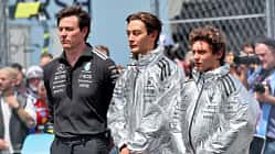 Toto Wolff - George Russell - Andrea Kimi Antonelli - Mercedes - Formel 1 - GP Miami 2026