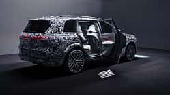 Ein erster Blick in den Innenraum des neuen Audi Q9